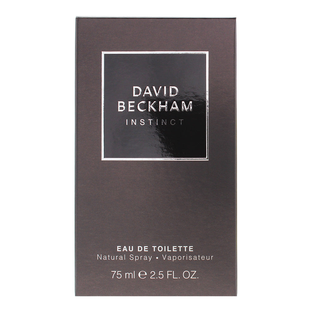 David Beckham Instinct Eau de Toilette 75ml - Box
