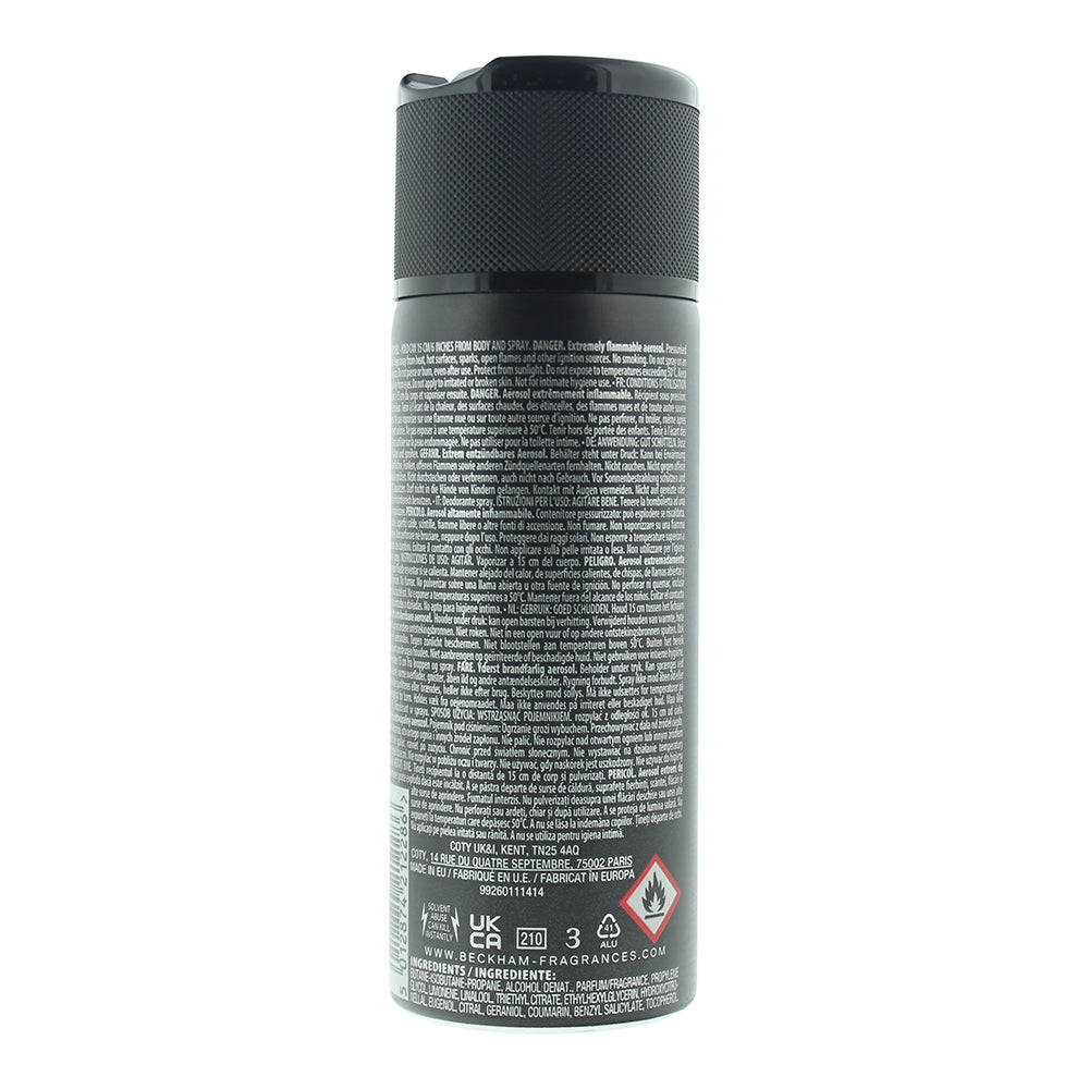 David Beckham Instinct Deodorant Spray 150ml