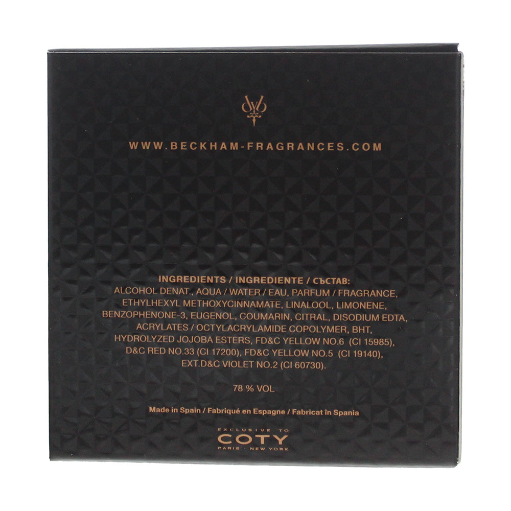 David Beckham Intimately Men Eau de Toilette 30ml