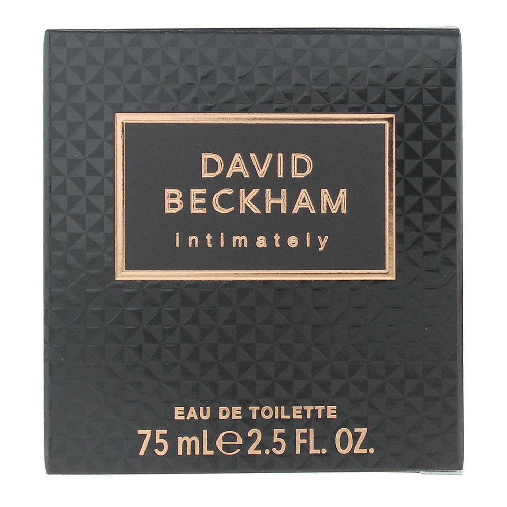 David Beckham Intimately Men Eau de Toilette 75ml - Box