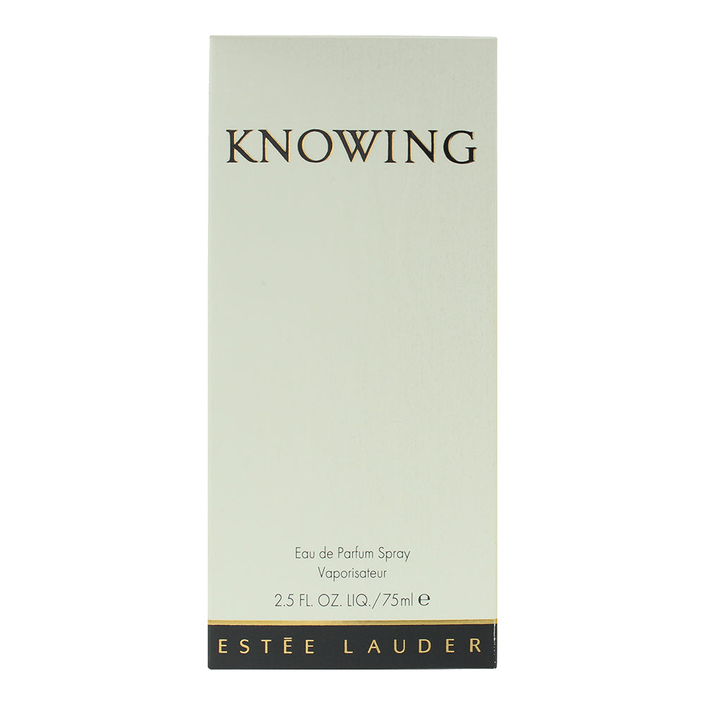 Estee Lauder Knowing Eau de Parfum 75ml - Box