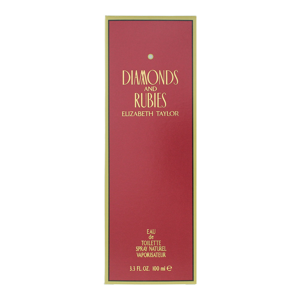 Elizabeth Taylor Diamonds And Rubies Eau de Toilette 100ml - Box