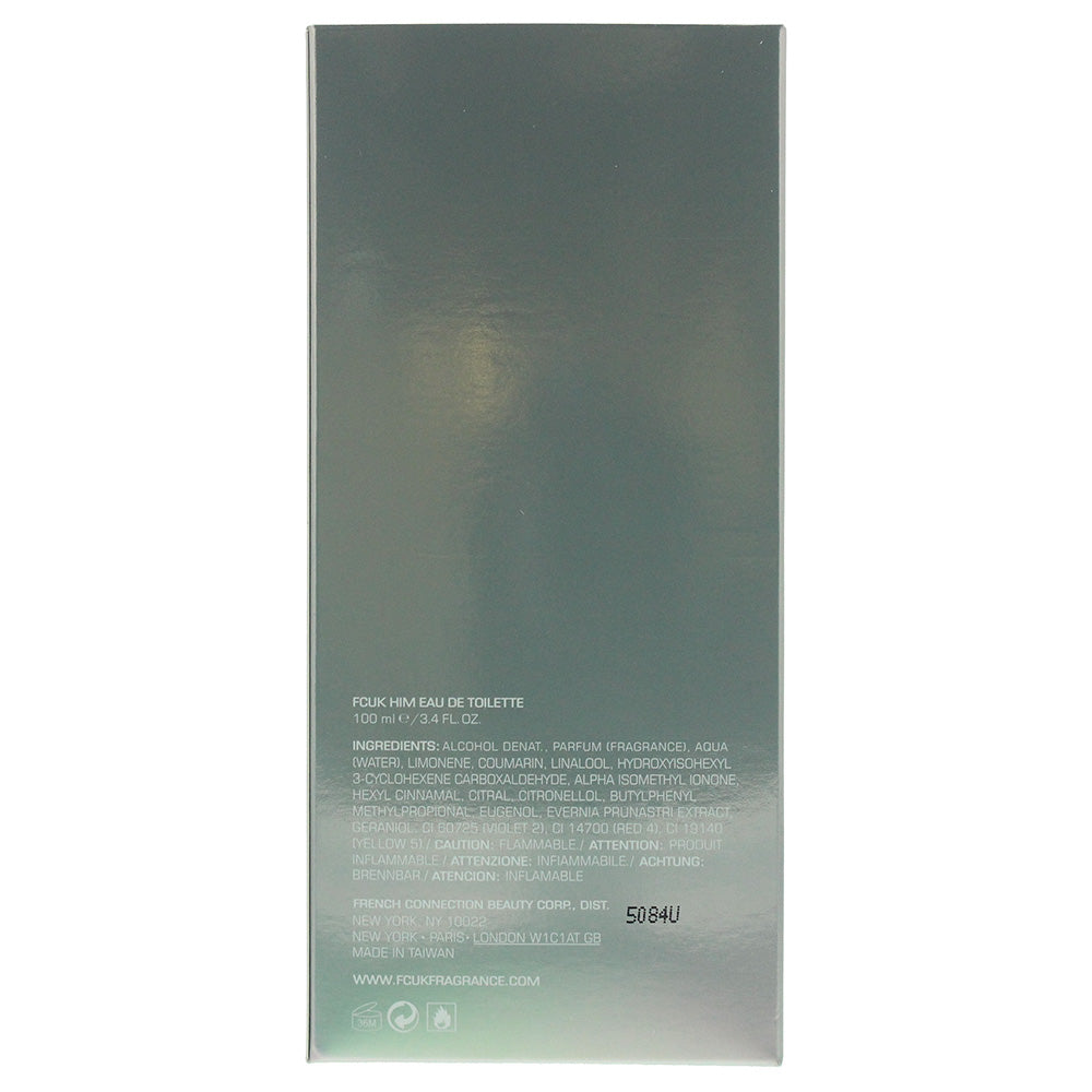 Fcuk Him Eau de Toilette 100ml