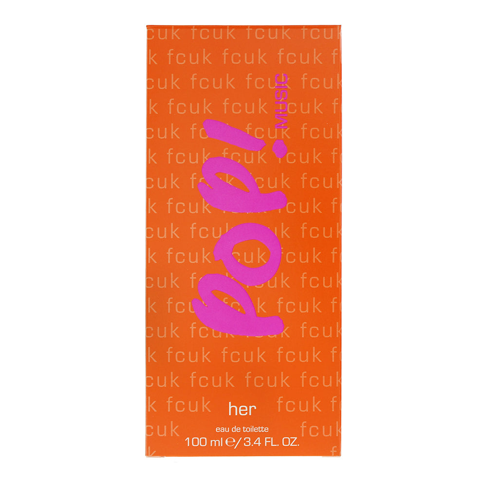 Fcuk Pop! Music Eau de Toilette 100ml