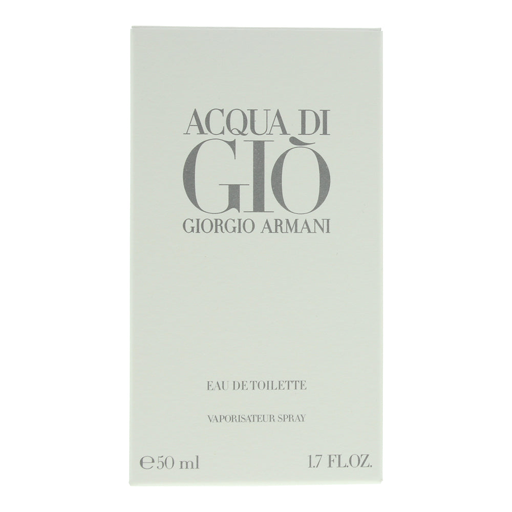 Giorgio Armani Acqua Di Giò Pour Homme Eau de Toilette 50ml - Box