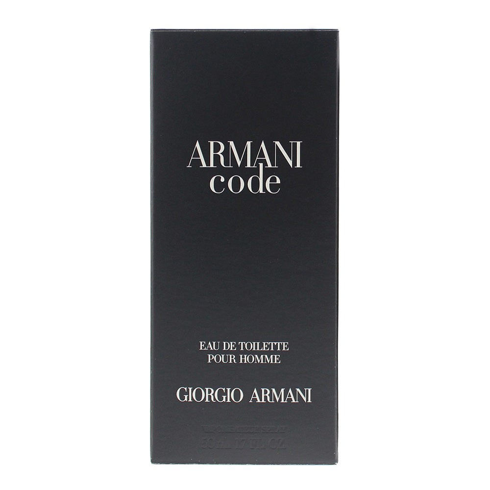 Giorgio Armani Code Pour Homme Eau de Toilette 50ml - Box