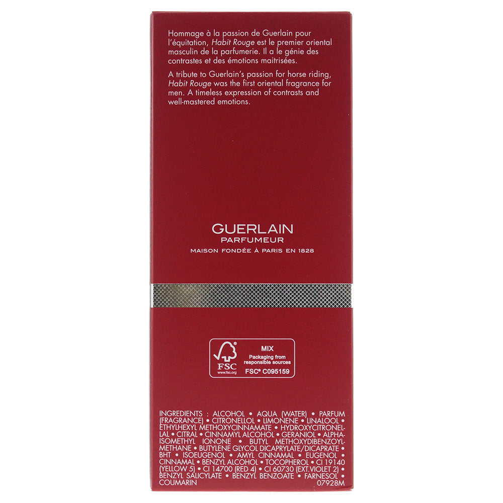 Guerlain Habit Rouge Eau de Toilette 100ml