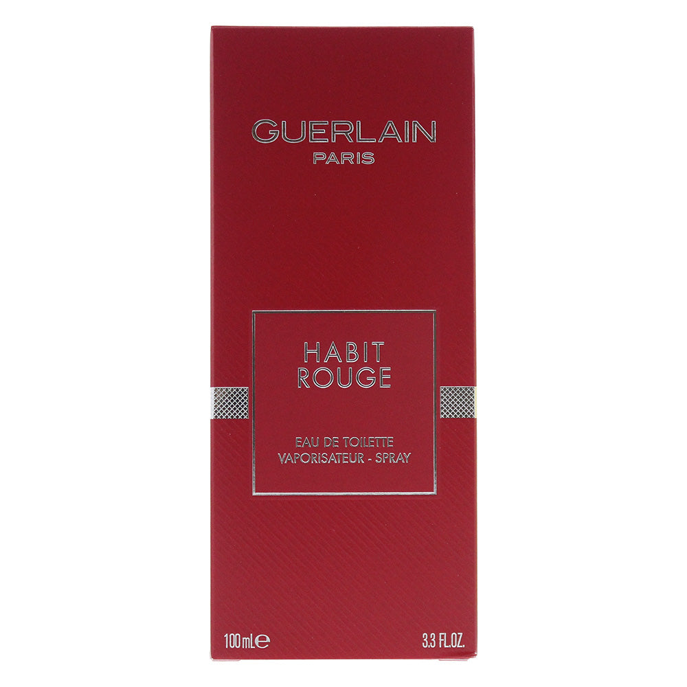 Guerlain Habit Rouge Eau de Toilette 100ml - Box
