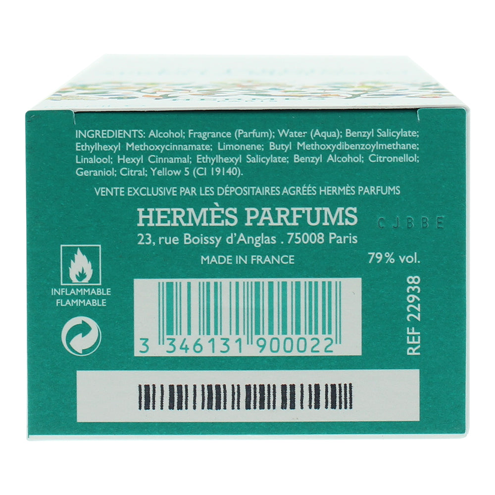 Hermès Un Jardin Après La Mousson Eau de Toilette 100ml
