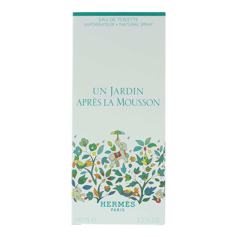 Hermès Un Jardin Après La Mousson Eau de Toilette 100ml - Box