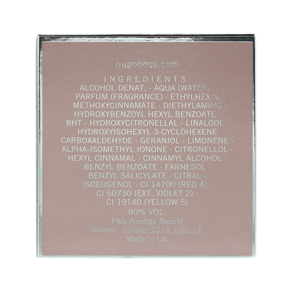 Hugo Boss Femme Eau de Parfum 30ml - Ingredients
