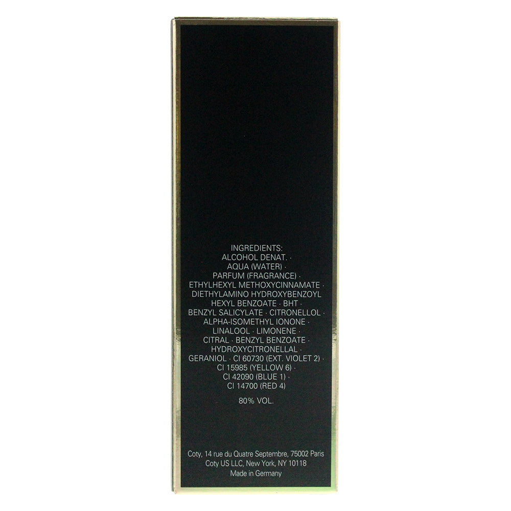 Hugo Boss Nuit Pour Femme Eau de Parfum 50ml - Ingredients
