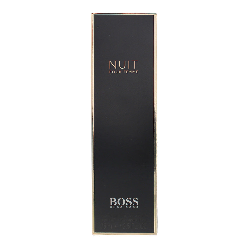 Hugo Boss Nuit Pour Femme Eau de Parfum 75ml - Box