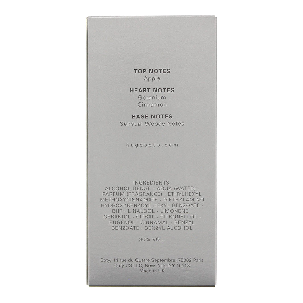 Hugo Boss Bottled Eau de Toilette 100ml - Ingredients