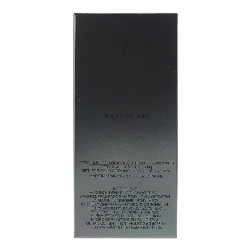 Hugo Boss Xy Eau de Toilette 100ml - Ingredients