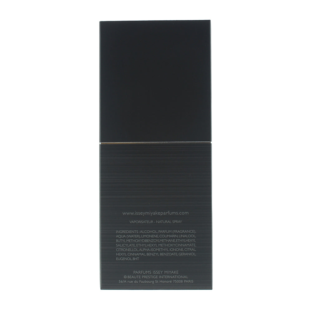 Issey Miyake Nuit D'issey Eau de Toilette 75ml - Ingredients