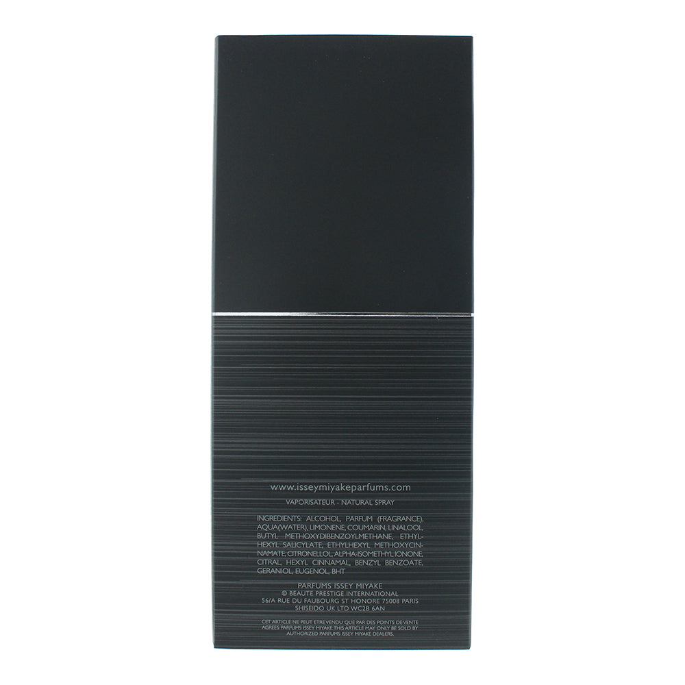 Issey Miyake Nuit D'issey Eau de Toilette 125ml - Ingredients