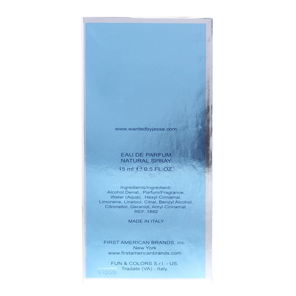 Jesse Mccartney Wanted Eau de Parfum 15ml - Ingredients