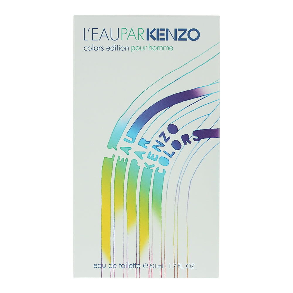 Kenzo L'eau Par Pour Homme Colors Edition Eau de Toilette 50ml - Box