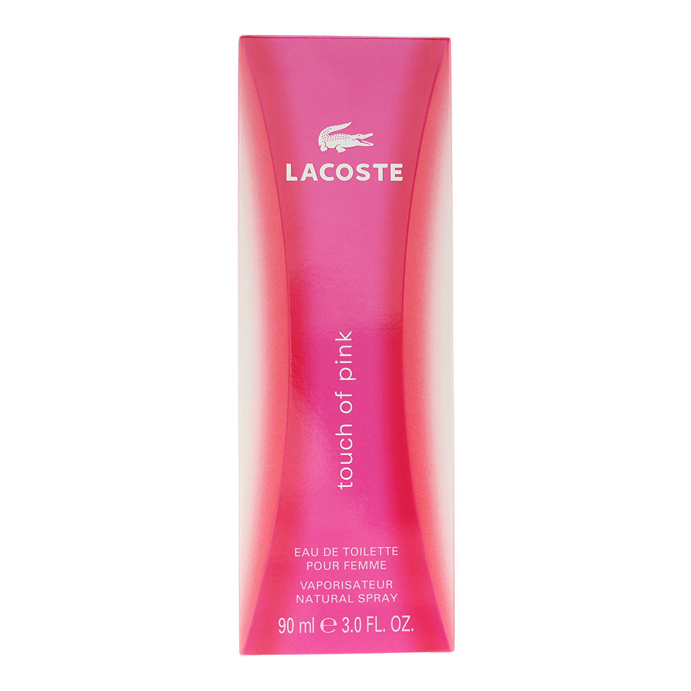 Lacoste Touch Of Pink Eau de Toilette 90ml - Box