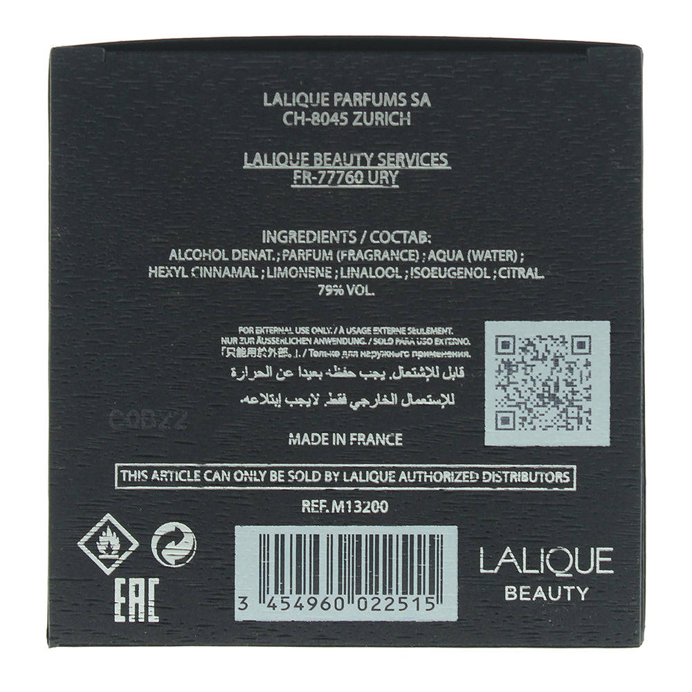 Lalique Encre Noire Eau de Toilette 50ml