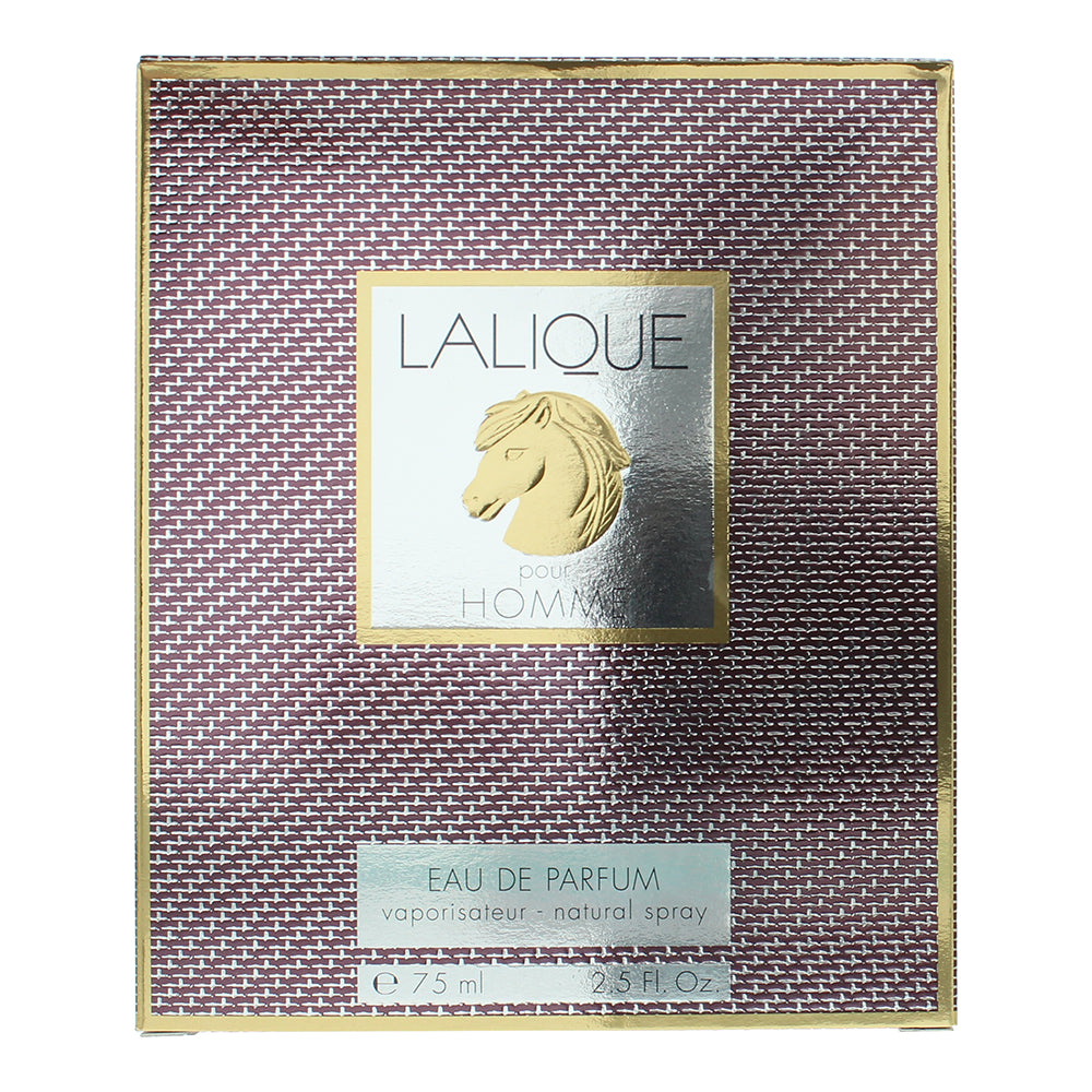 Lalique Pour Homme Equus Eau de Parfum 75ml - Box