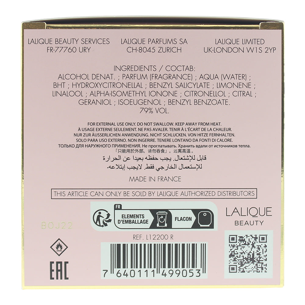 Lalique L'amour Eau de Parfum 50ml