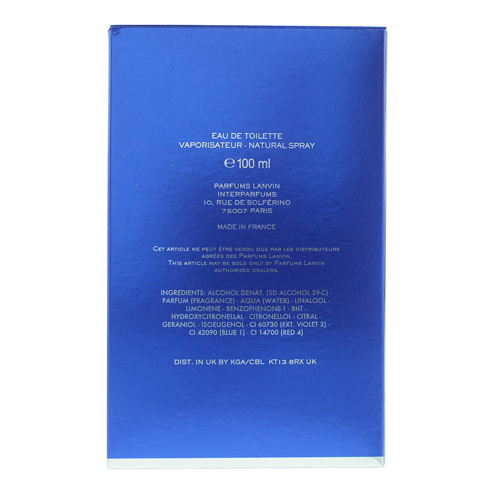Lanvin L'homme Eau de Toilette 100ml