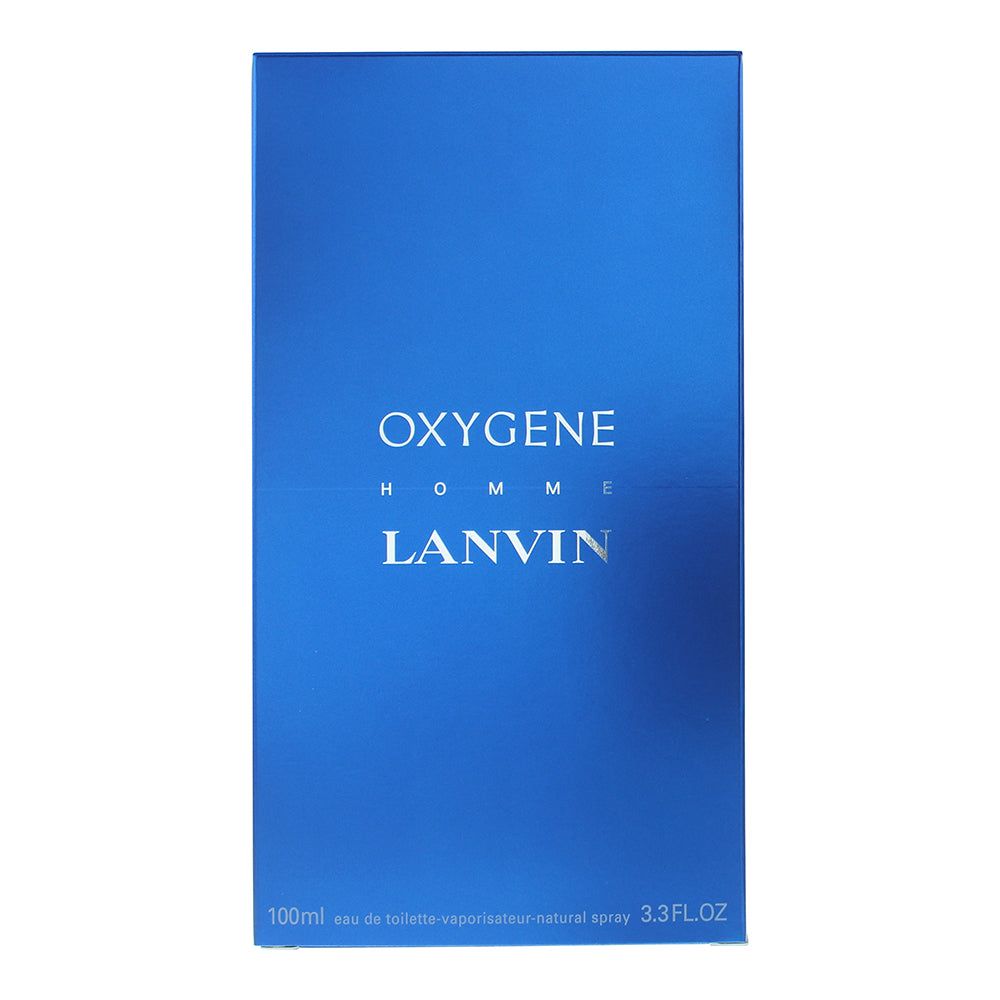 Lanvin Oxygene Homme Eau de Toilette 100ml - Box