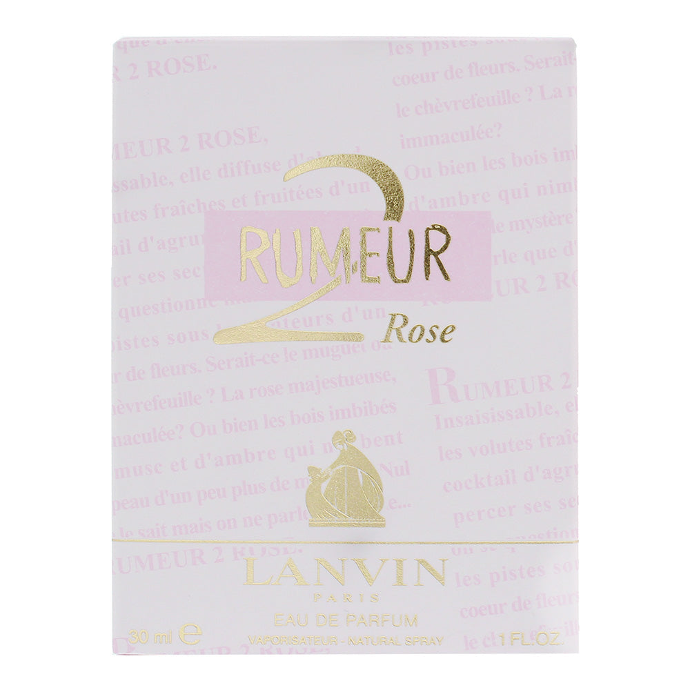 Lanvin Rumeur 2 Rose Eau de Parfum 30ml - Box
