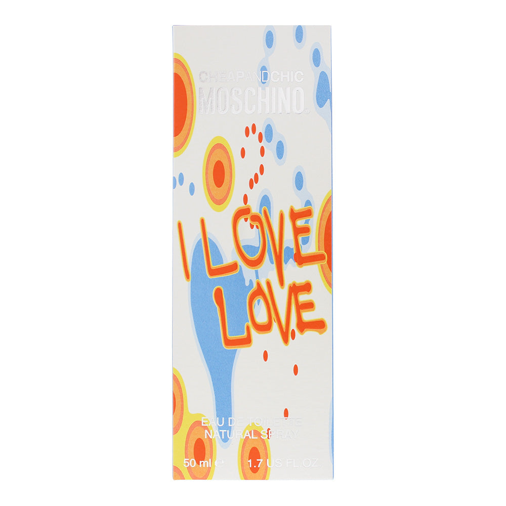 Moschino Cheap And Chic I Love Love Eau de Toilette 50ml - Box