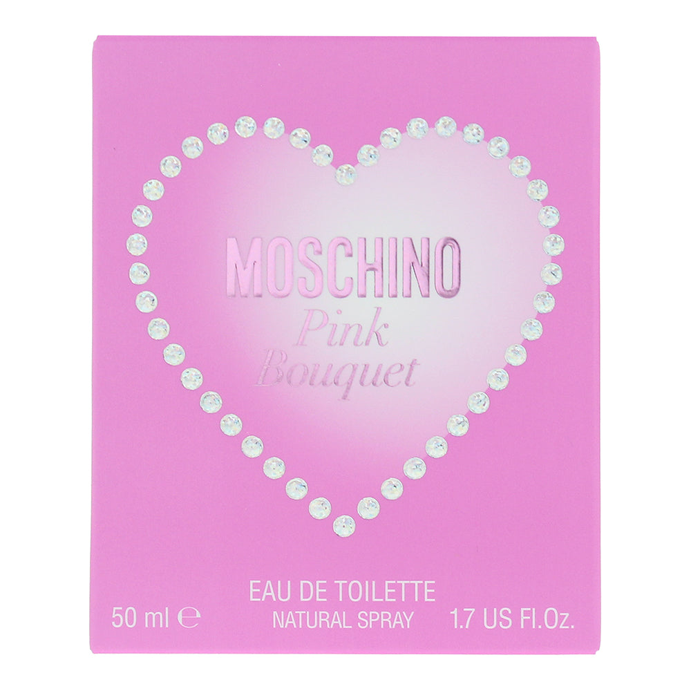 Moschino Pink Bouquet Eau de Toilette 50ml - Box