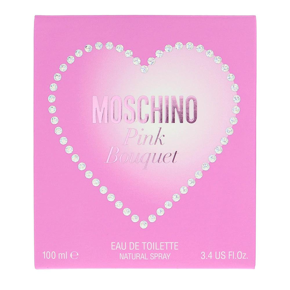 Moschino Pink Bouquet Eau de Toilette 100ml - Box