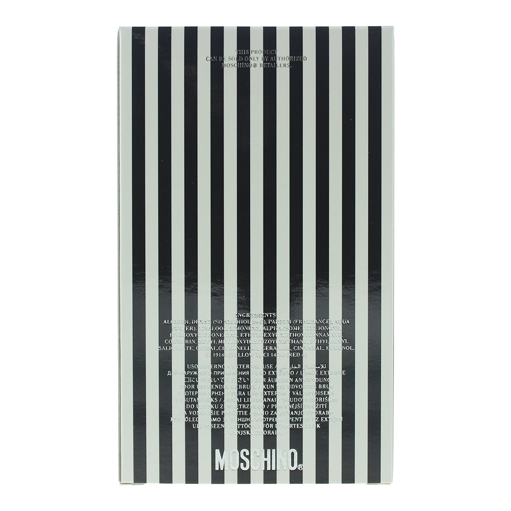 Moschino Uomo Eau de Toilette 75ml - Ingredients