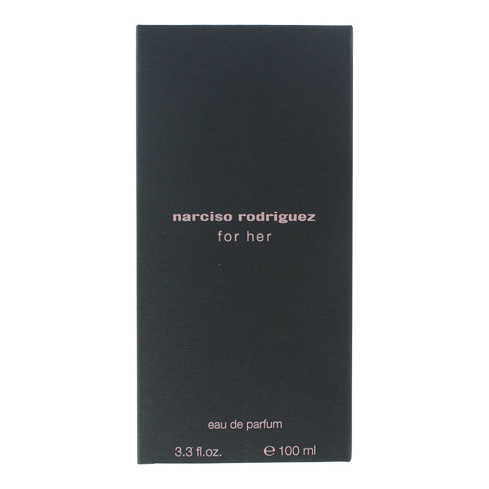 Narciso Rodriguez For Her Eau de Parfum 100ml - Box