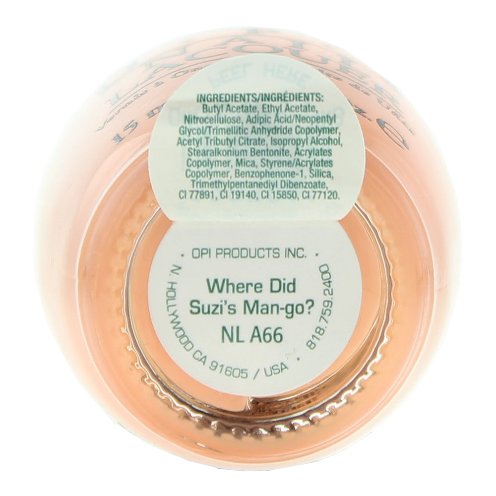 Opi Where Did Suzie's Man Go Nail Polish 15ml