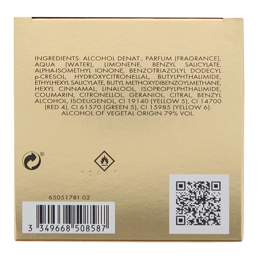 Paco Rabanne Lady Million Eau de Parfum 80ml - Ingredients