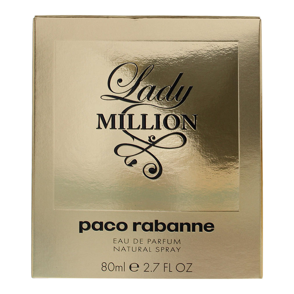 Paco Rabanne Lady Million Eau de Parfum 80ml - Box