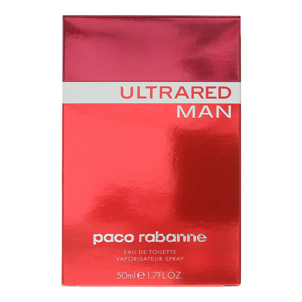Paco Rabanne Ultrared Man Eau de Toilette 50ml - Box