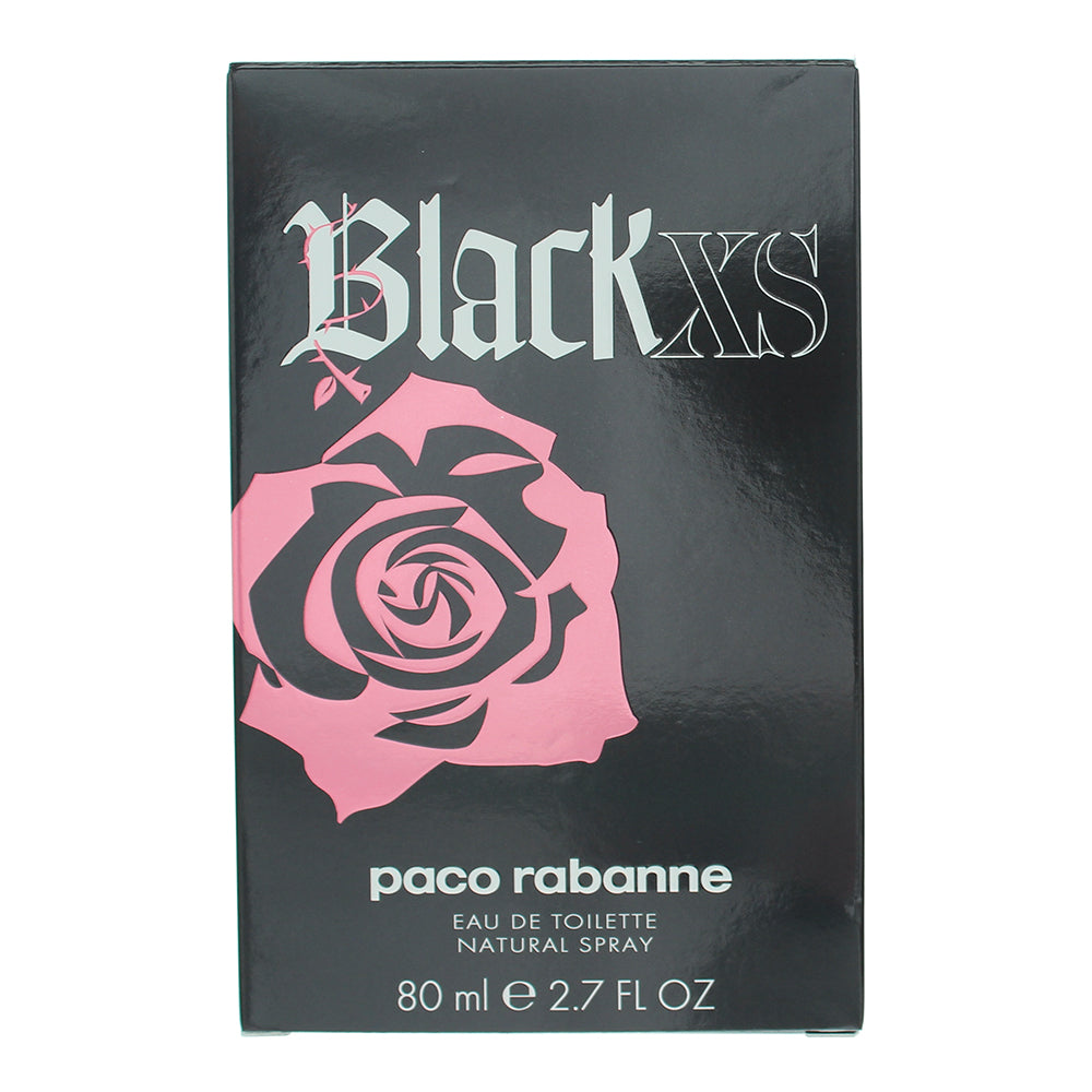 Paco Rabanne Black Xs Eau de Toilette 80ml - Box