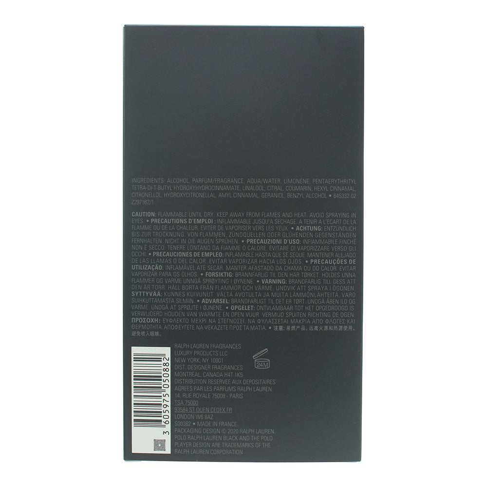 Ralph Lauren Polo Black Eau de Toilette 200ml