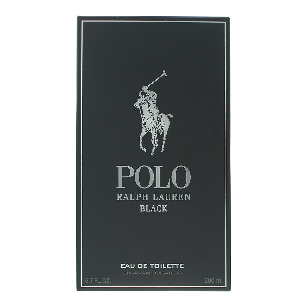 Ralph Lauren Polo Black Eau de Toilette 200ml - Box