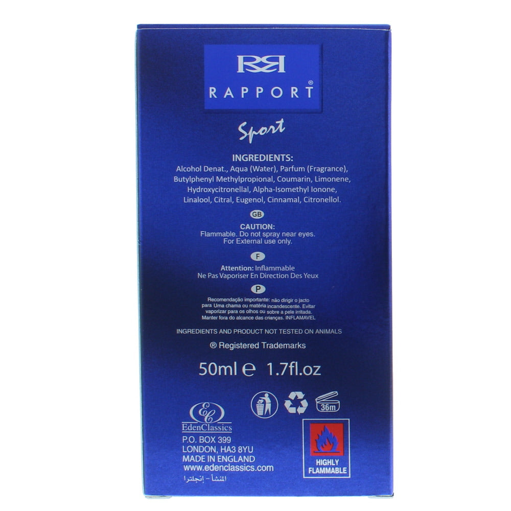 Rapport Sport Eau de Toilette 50ml