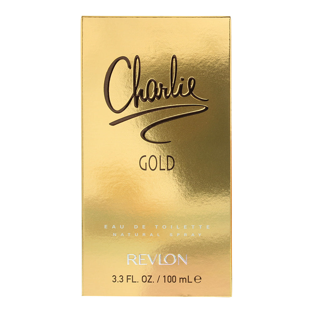 Revlon Charlie Gold Eau de Toilette 100ml - Box