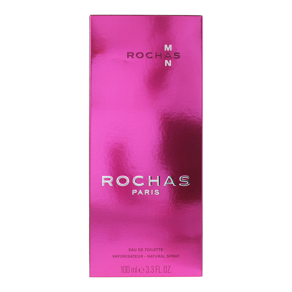 Rochas Man Eau de Toilette 100ml - Box