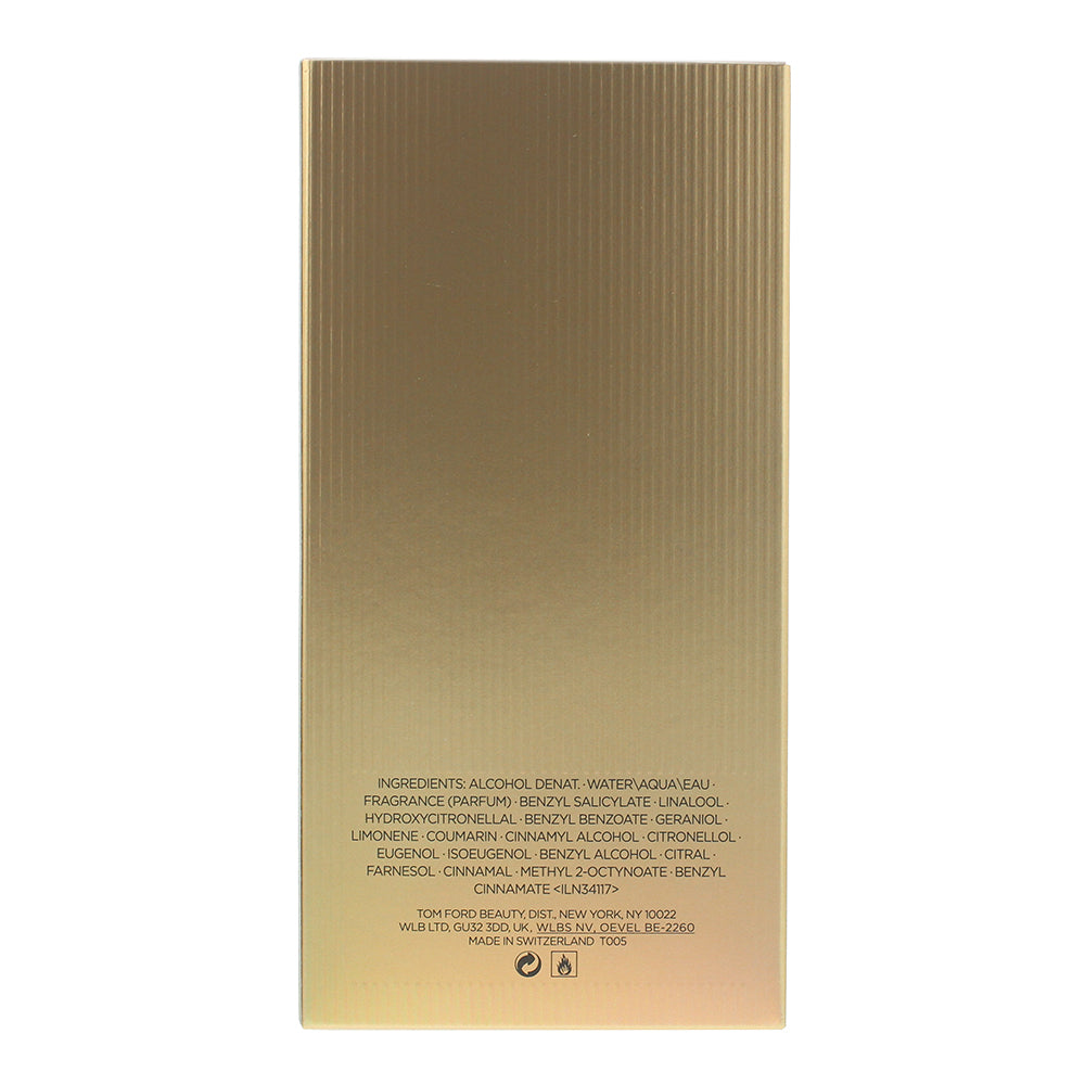 Tom Ford Black Orchid Eau de Parfum 50ml - Ingredients