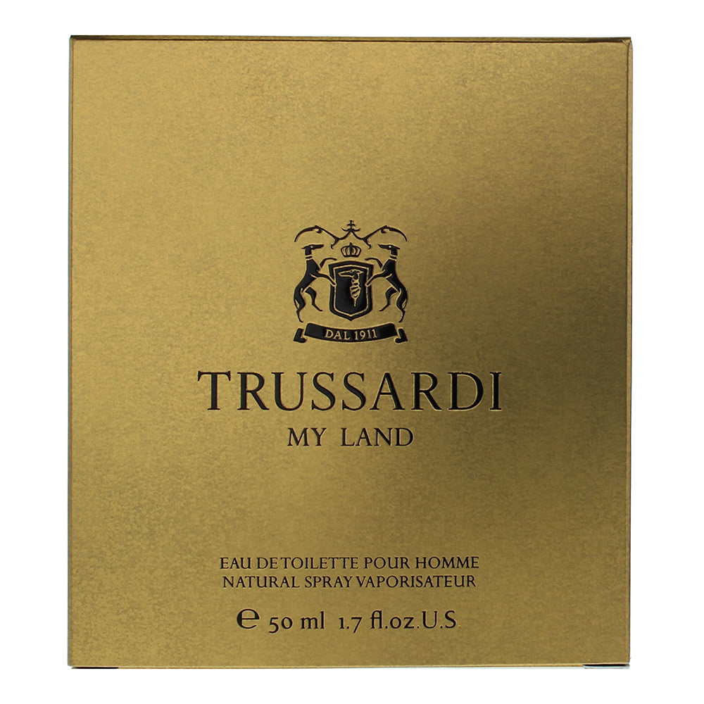 Trussardi My Land Eau de Toilette 50ml - Box