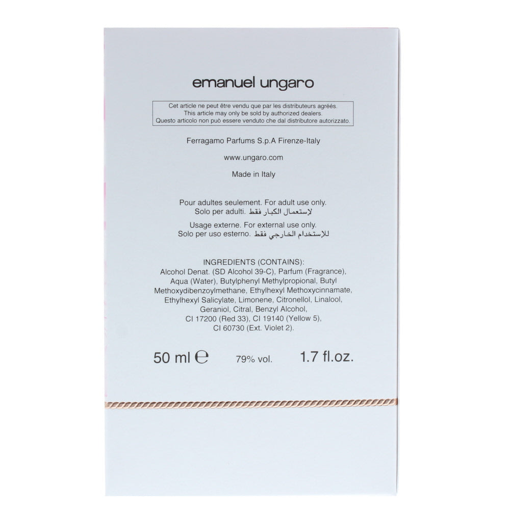 Emanuel Ungaro Diva Rose Eau de Parfum 50ml