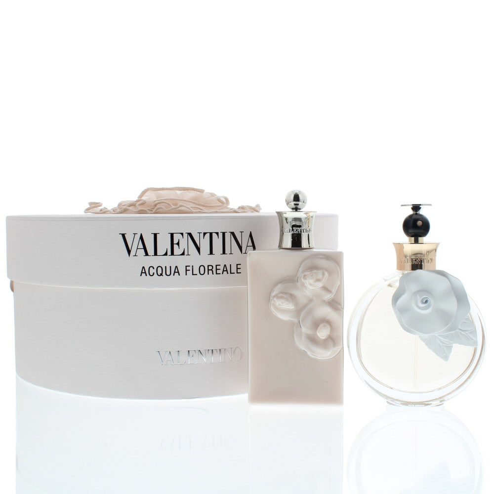 Valentino Valentina Acqua Floreale Eau De Toilette 2 Piece Gift Set: Eau De Toilette 50ml - Body Lotion 100ml