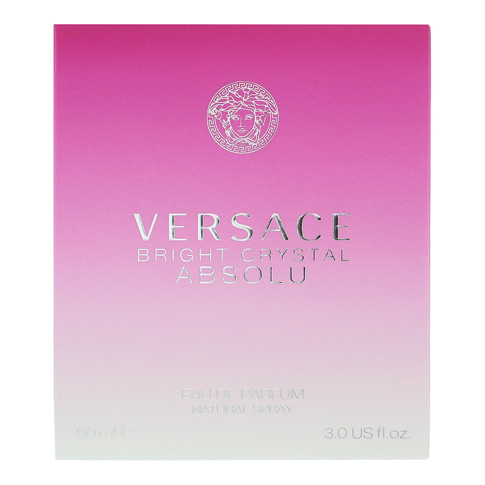 Versace Bright Crystal Absolu Eau de Parfum 90ml - Box
